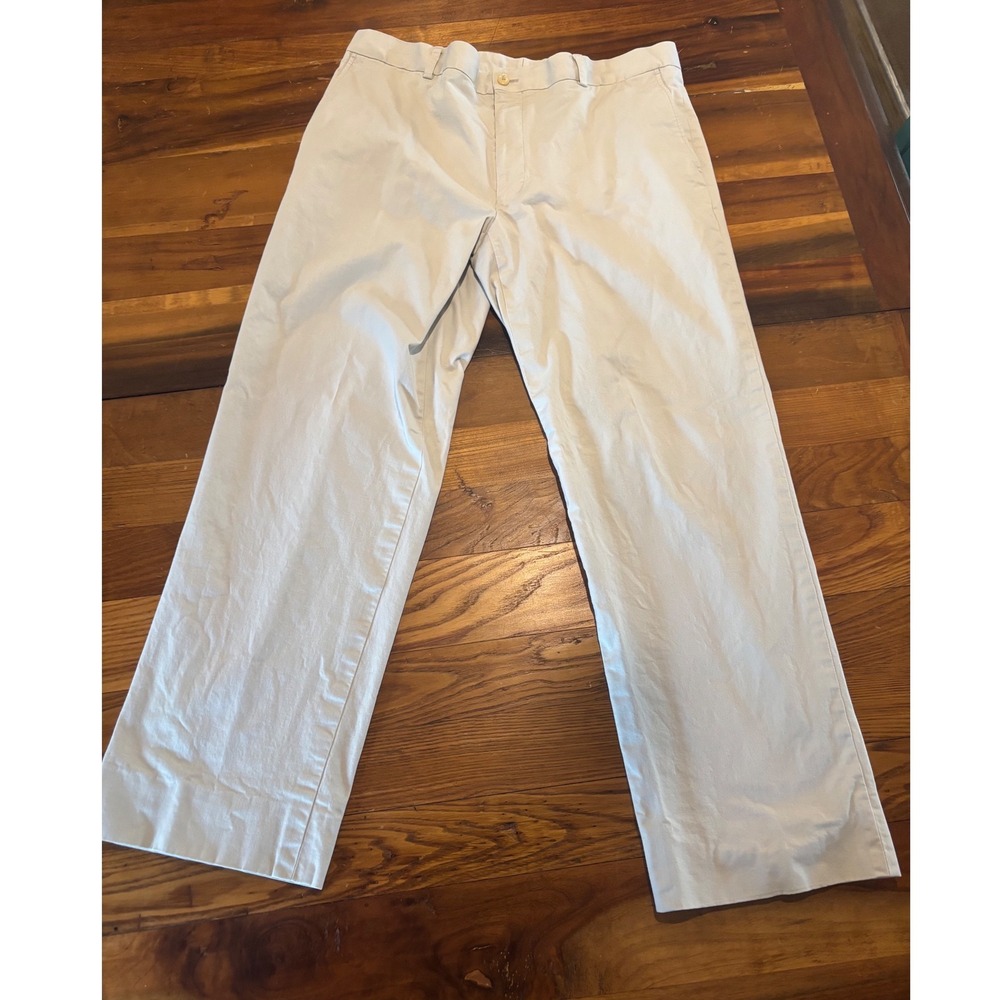 Southern Tide Intracoastal Waterway Mens Khaki Chino Pants Stone 38
